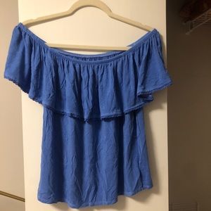 American Eagle off the shoulder shirt